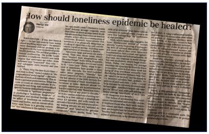 Read more about the article Attacking the “loneliness epidemic” head-on