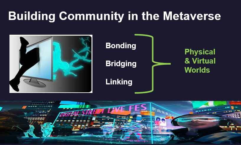 Read more about the article <strong>Build community in the metaverse (Bridging, Bonding and Linking)</strong>